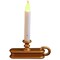 Xodus Innovations Good Tidings LED Christmas Window Christmas Candle with Sensor Antique Finish